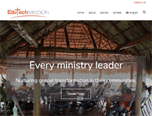 Tablet Screenshot of edutechmission.org